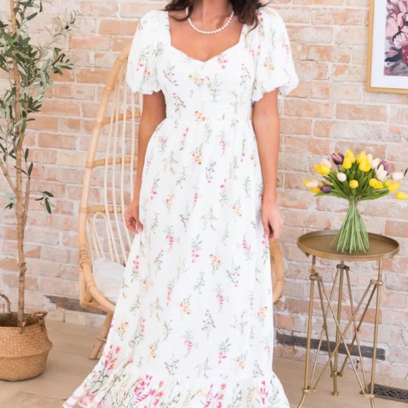 Neesee's Dresses Floral Maxi Dress - Picture 5 of 7